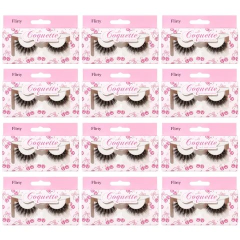 (12-pack) Coquette Lashes Flirty 01
