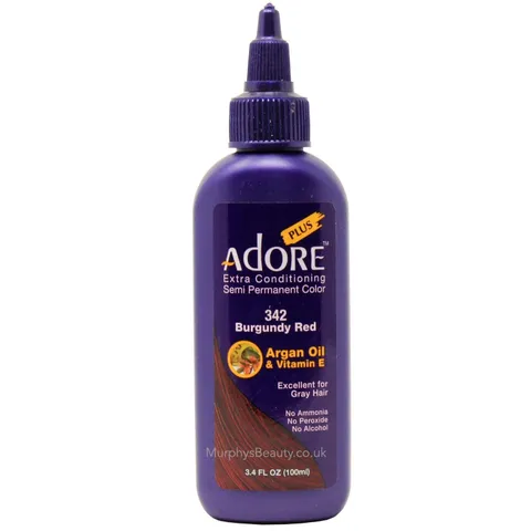 Adore Plus #342 Burgandy Red 3.4 Fl Oz