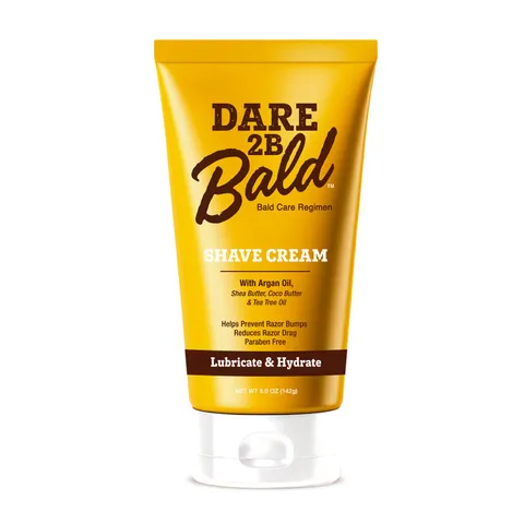 Dare 2b Bald Shaving Cream Sensitive Skin | Natural Shaving Cream With Argan