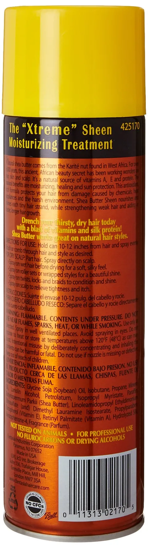 Fantasia Ic Shea Butter Sheen . Bonus 14 oz