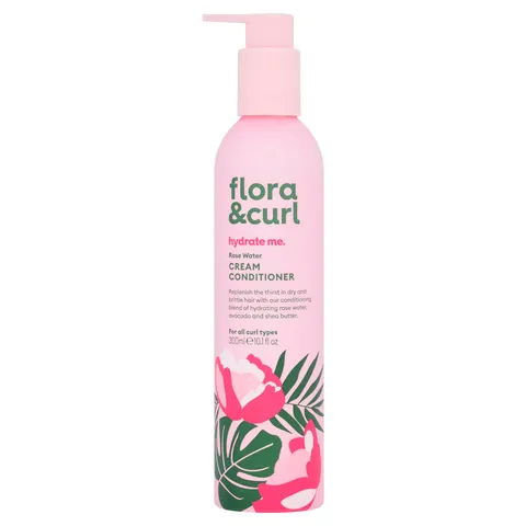 Flora Curl Rosewtr Crm Cd 10.1z