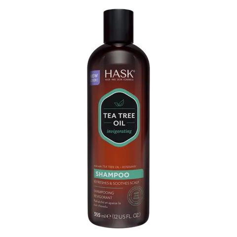 Hask Tea Tree Rosemary Oil Scalp Care Shampoo 12 Fl Oz