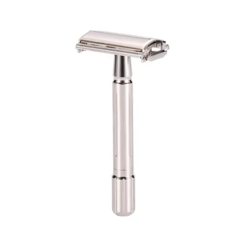 Shaving Factory Twist To Open Double Edge Safety Razor and 10 Blades