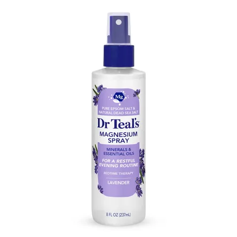 Dr Teal's Soothe Sleep Magnesium With Lavender Essential Oil 8 Fl Oz