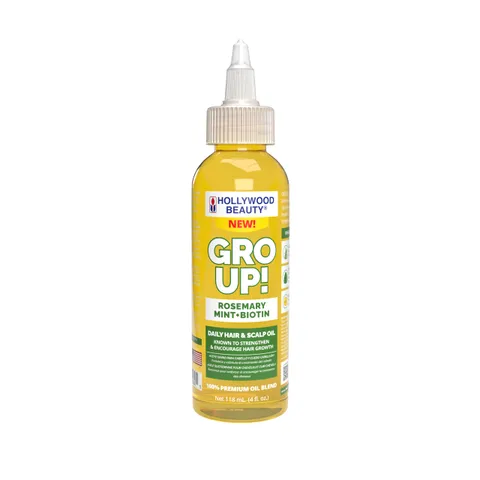 Hollywood Beauty Gro Up! Daily Hair Scalp Oil With Rosemary Mint and Biotin 4
