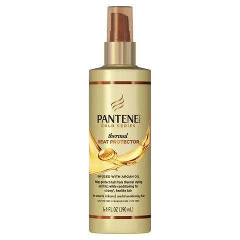 Pantene Pro V Gold Series Thermal Heat Protector Infused With Argan Oil 6.4