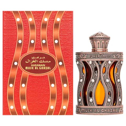 AL HARAMAIN MUSK AL GHAZAL(U)CONCENTRATED PERFUME OIL 1.0oz(LI FREE)