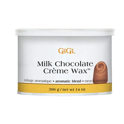 Gigi Milk Chocolate Crème Hair Removal Wax Soft Wax for Coarse Hair With Cocoa