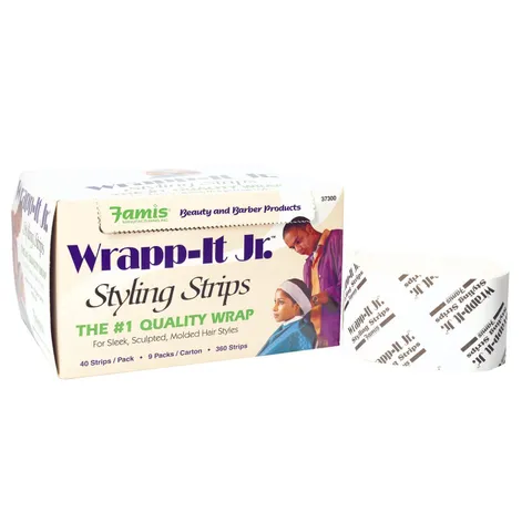 Graham Professional Beauty Wrapp It Jr Styling Strips White