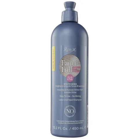 Roux Fanci Full Temporary Color Rinse 52 White Minx 15.2 Fl Oz