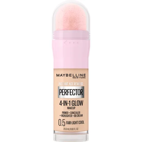 (8-pack) Maybelline New York Instant Age Rewind Instant Perfector 4-In-1 Glow Makeup, Fair/Light Cool