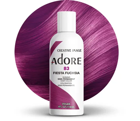 Adore Semi Permanent Hair Color | Vegan Cruelty Free Purple Hair Dye | No