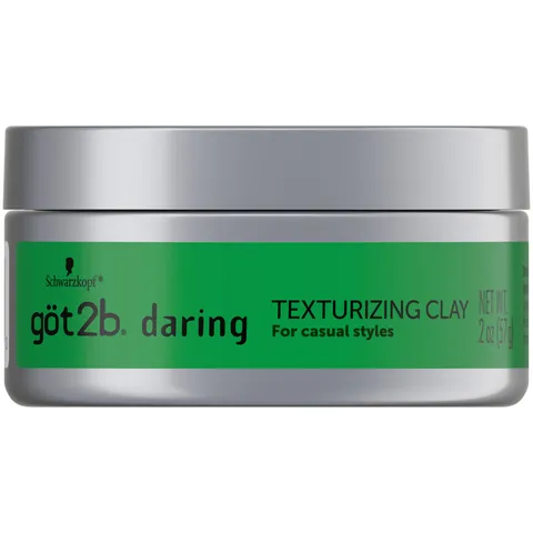 Got2b Daring Texturizing Clay 2 Fl Oz Matte Finish and High Hold Styling Hair