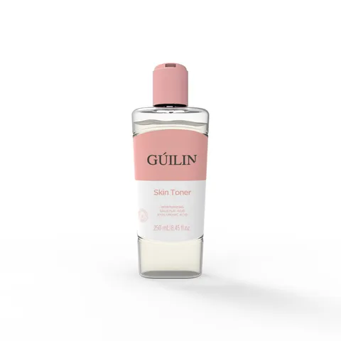 (24-pack) Guilin - Dermatology Tested Premium Skin Toner - Keep Your Skin Soft and Silky! with Hyaluronic Acid and Salicylic Acid - Free of sles & SLS, parabens, Alcohol and colorants - 250ml