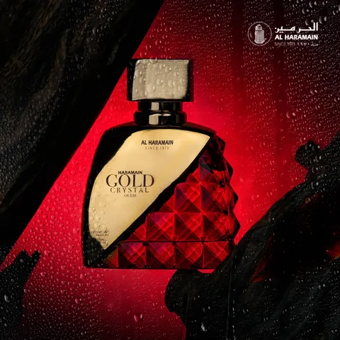 Al Harmain Al Haramain Gold Crystal Oudh Extrait de Parfum