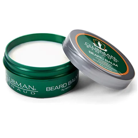 Clubman Pinaud Beard Balm Nourishing Conditioning Beard Balm Strong Hold For