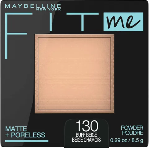 (6-pack) Maybelline Fit Me Matte + Poreless Pressed Face Powder Makeup & Setting Powder, Buff Beige, 1 Count (Set)