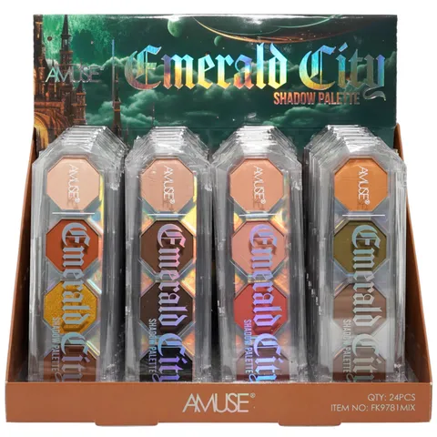 (24-pack) Amuse Emerald City Shadow Palette