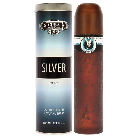CUBA SILVER(M)EDT SP 3.3oz(LI FREE)