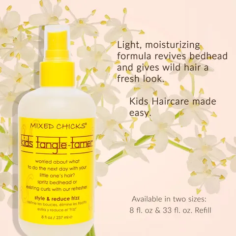 Mixed Chicks Kids Tangle Tamer Light and Moisturizing Styling Formula for Frizz