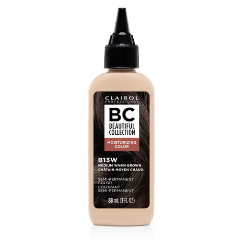 Clairol Professional Beautiful Collection Hair Color 13w Medium Warm Brown .