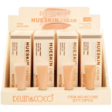 (12-pack) Kevin & Coco Hueskin Bb Cream Tinted Moisturizer
