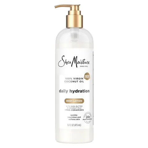 Sheamoisture Daily Hydration Nourishing Body Lotion 100% Virgin Coconut Oil All
