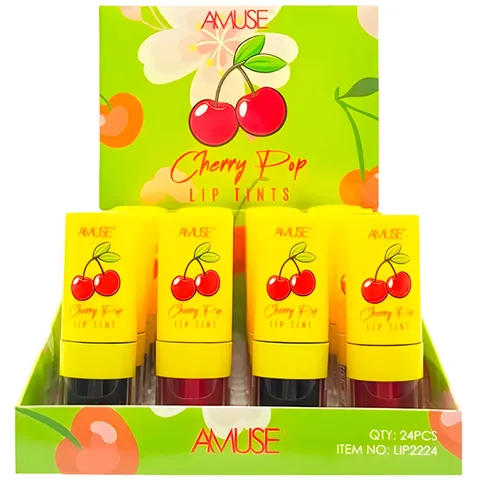 (24-pack) Amuse Cherry Pop Lip Tints