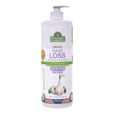 Spanish Garden Hair Loss Conditioner Dht Blocker Organic Garlic 59.13 Pound