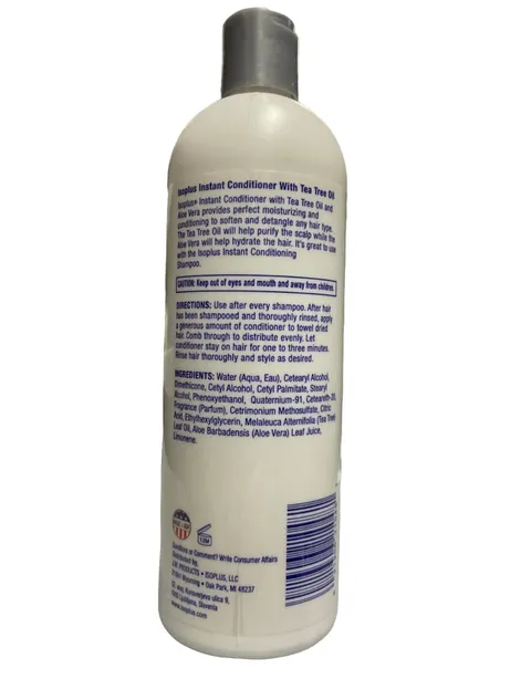 Isoplus Instant Conditioner Softens Detangles 16 oz
