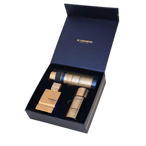 Al Harmain Al Haramain Amber Oud Bleu 3pc Set