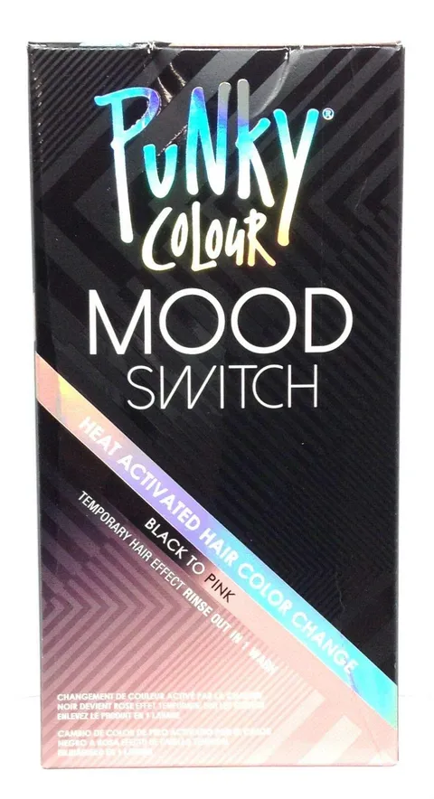 Punky Colour Black To Pink Mood Switch Heat Activated Hair Color Change