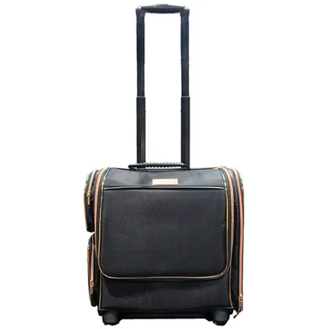 (1) Simply Bella Makeup Luggage Rose Gold