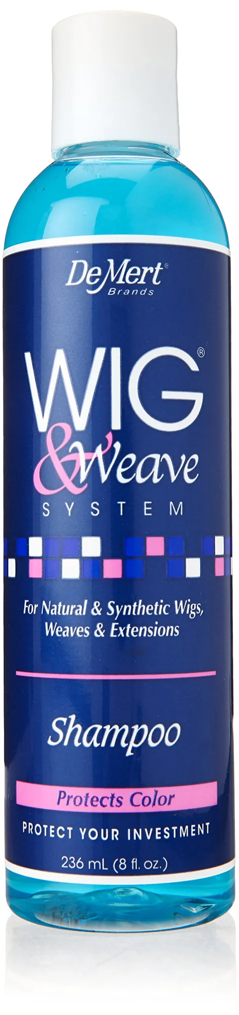 Demert Wig Weave System Shampoo for Natural and Synthetic Hair 8 oz