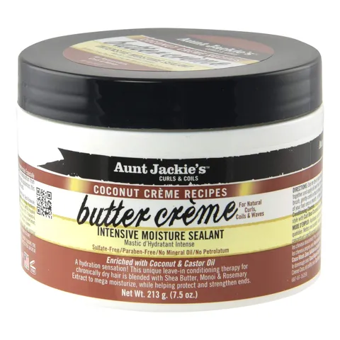 Aunt Jackie's Coconut Crème Recipes Butter Crème Intensive Moisture Sealant
