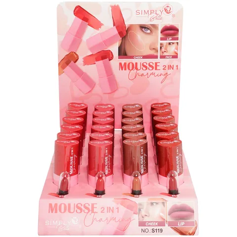 (24-pack) Simply Bella Mousse 2 In 1 Charming