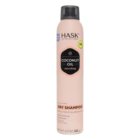 Hask Coconut Nourishing Dry Shampoo for All Hair Types Aluminum Free No
