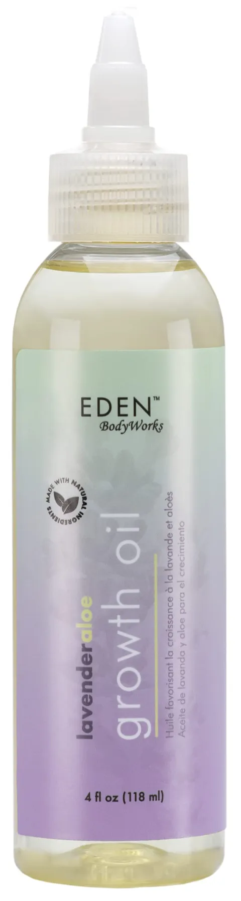 Eden Bodyworks Lavender Aloe Hair Growth Oil Vegan Scalp Treatment To Reduce