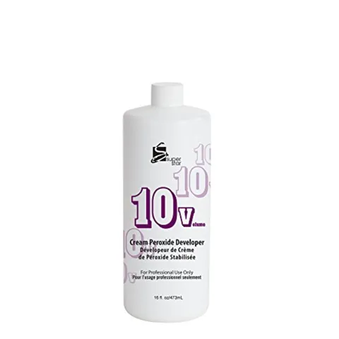 Super Star Cream Peroxide Developer 10 Volume 16 oz