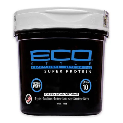 Eco Style Styling Gel Super Protein Black 16 oz