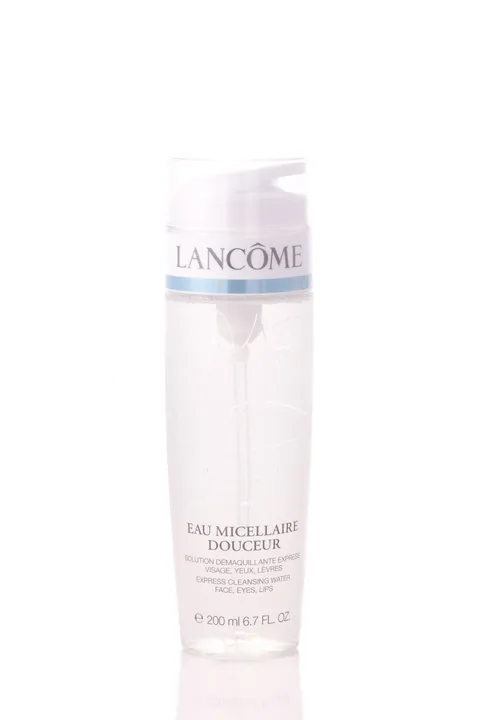Lancome Eau Micellaire Douceur Express Cleansing Water Face Eyes Lips 6.7 oz