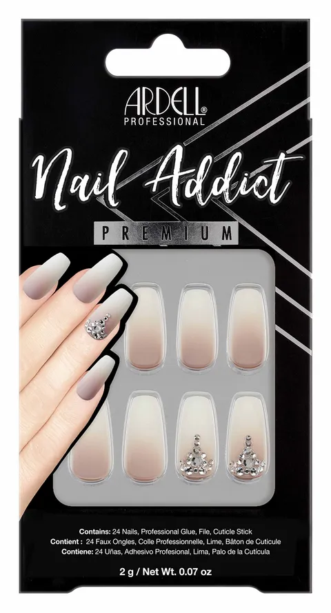 Ardell Nail Addict Artificial Nail Set Rich Tan Ombré