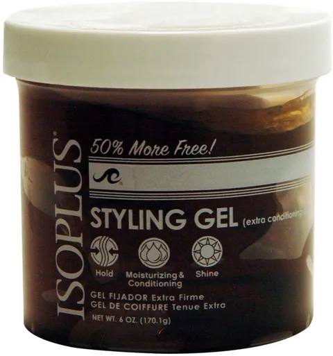 Isoplus Extra Conditioning Dark Hold Styling Gel 6 oz