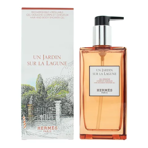 [Shower Gel] Hermes Un Jardin Sur la Lagune Body Shower Gel Refillable 6.7 oz