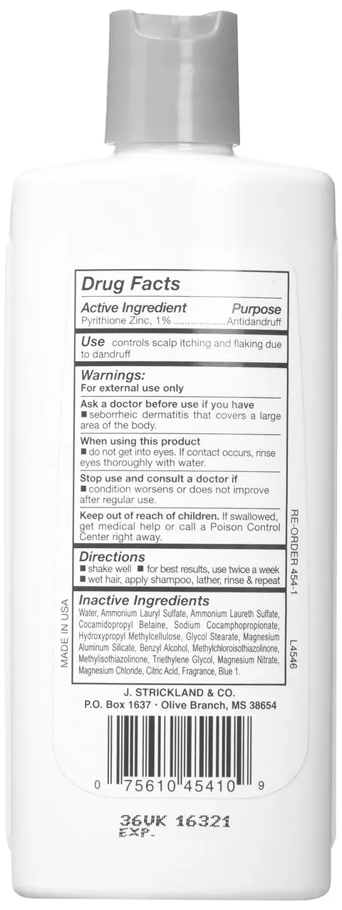 Sulfur 8 Anti Dandruff Shampoo for Kids Gentle Medicated Dandruff Control for
