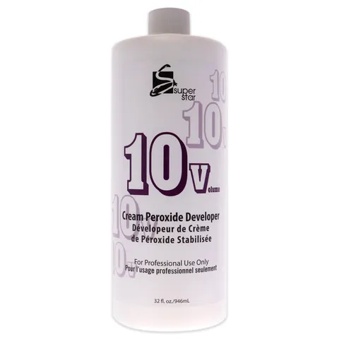 Super Star 10v Cream Peroxide Developer 32 Fluid Ounce