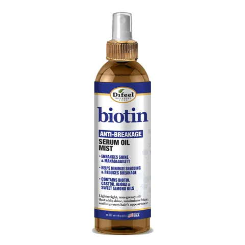 Difeel Biotin Anti Breakage Serum Oil Mist . Nourishing Anti Frizz Serum