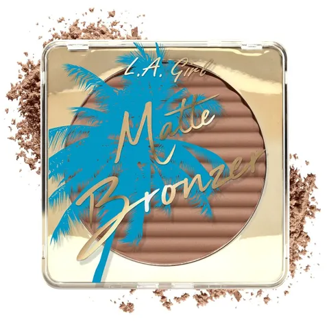 (4-pack) L.A. Girl Matte Bronzer, Back to the Beach (Light to Medium) GBL413