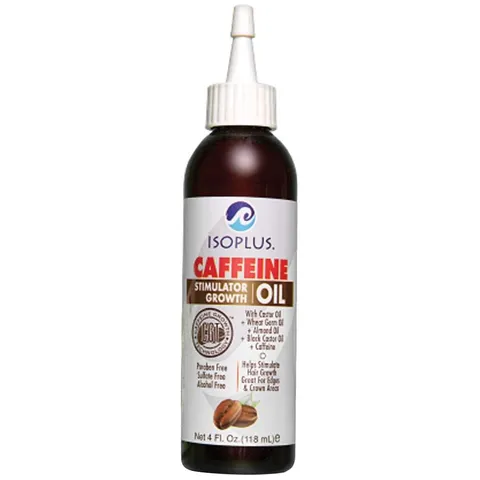 Isoplus Caffeine Stimulator Growth Oil 4 Fl Oz