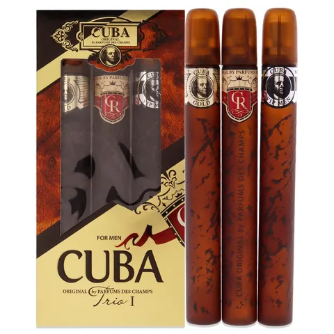 Cuba Trio 1 3pc Edtsp Set